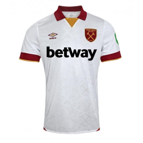 Dres West Ham United Rezervni 2024-25 Kratak Rukav